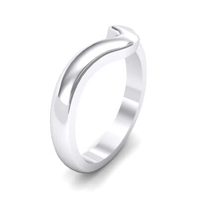 Curved Summit Ring (0 CTW) Perspective View