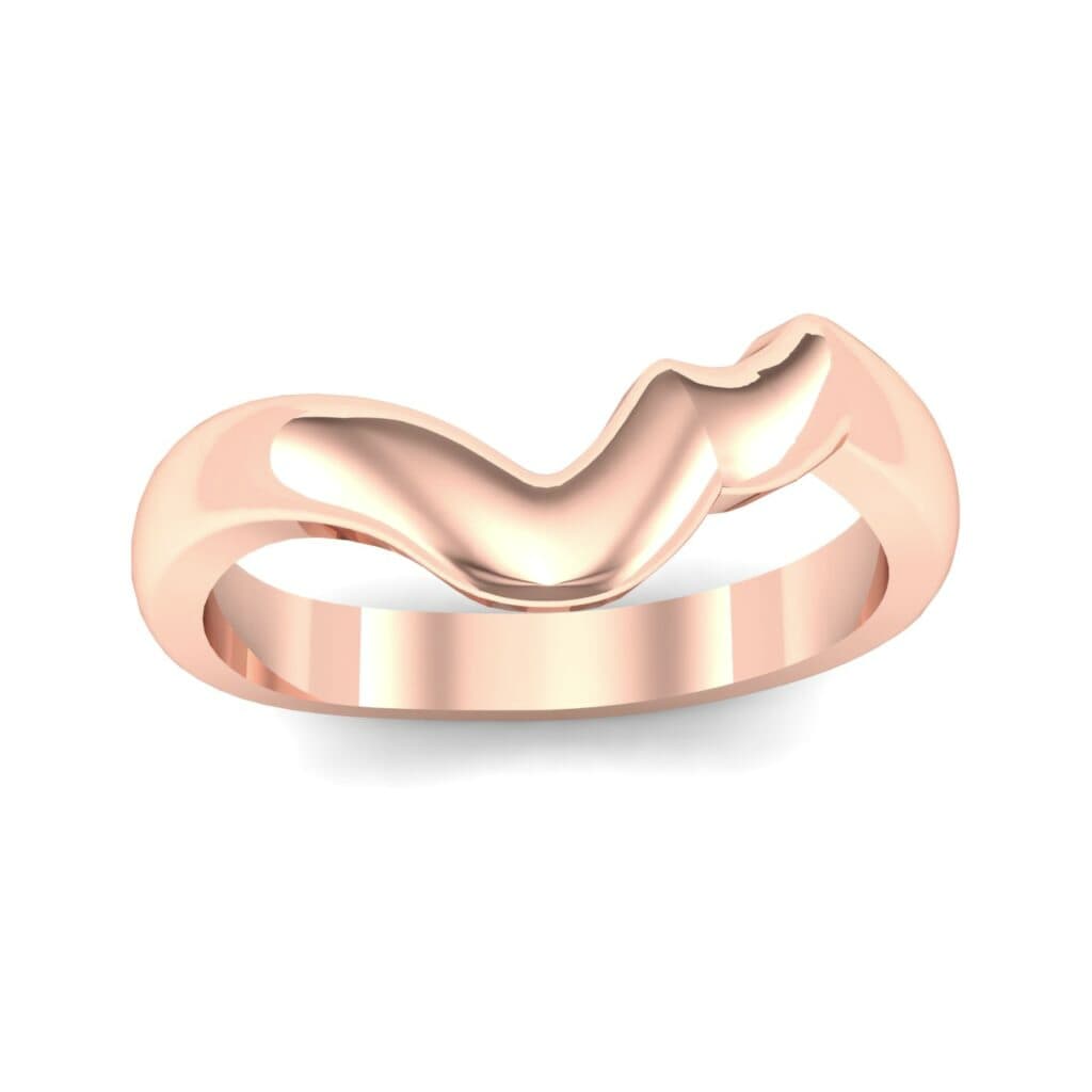 Curved Summit Ring (0 CTW) 6141 Render 1 01 Camera2 Metal 2 Rose Gold 0 Floor 0 Emitter Aqua Light 0