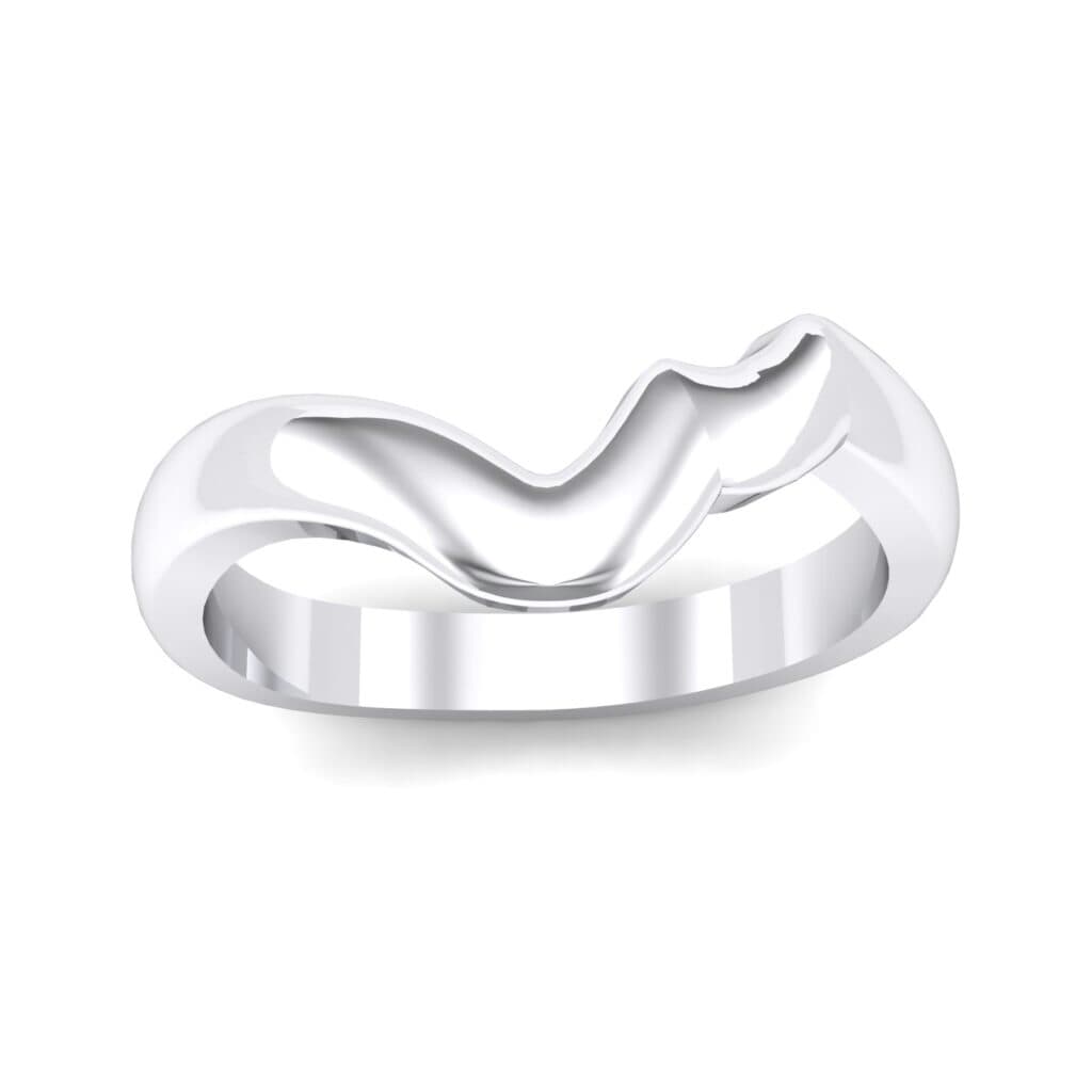 Curved Summit Ring (0 CTW) 6141 Render 1 01 Camera2 Metal 4 White Gold 0 Floor 0 Emitter Aqua Light 0