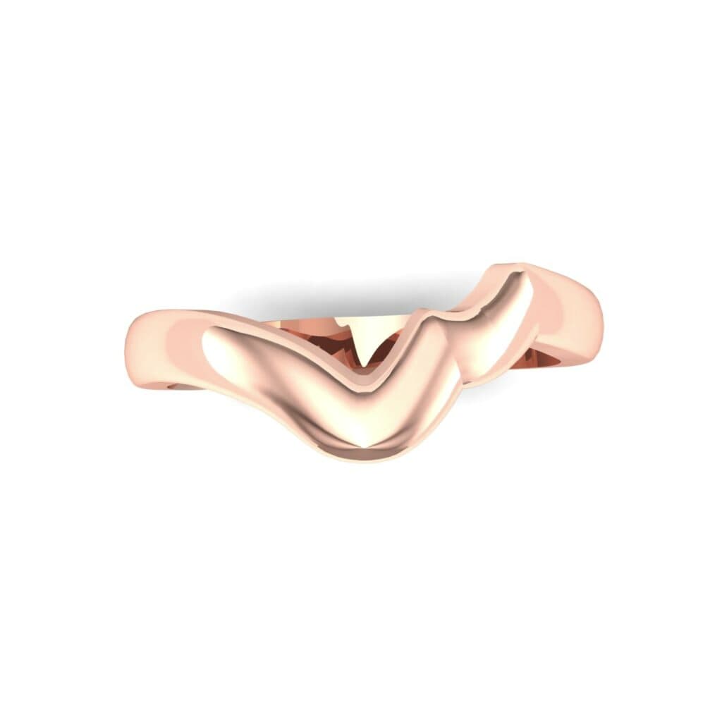 Curved Summit Ring (0 CTW) 6141 Render 1 01 Camera4 Metal 2 Rose Gold 0 Floor 0 Emitter Aqua Light 0