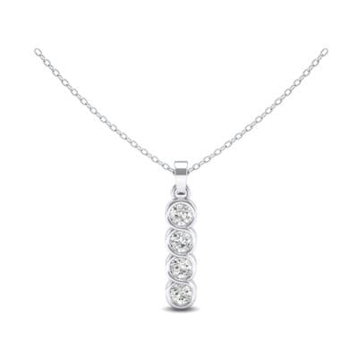Infinity Crystal Journey Pendant (1.4 CTW) Perspective View
