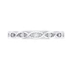 Marquise Diamond Ring (0.09 CTW) Top Flat View
