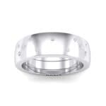 Wide Stellar Embedded Diamond Ring (0.14 CTW) Top Dynamic View