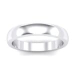 Classic Domed Wedding Ring (0 CTW) Top Dynamic View