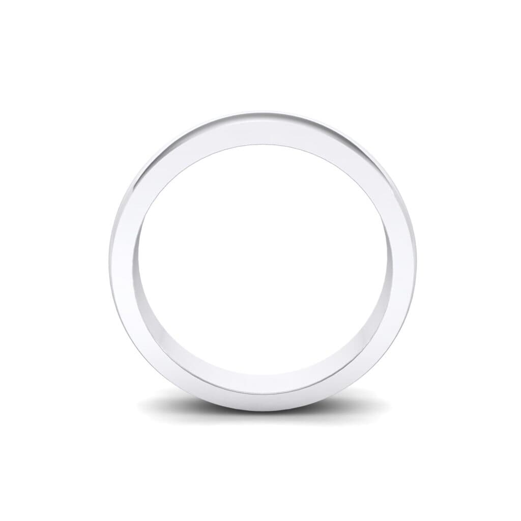 Classic Domed Wedding Ring (0 CTW) 4058 Render 1 01 Camera3 Metal 4 White Gold 0 Floor 0 Emitter Aqua Light 0