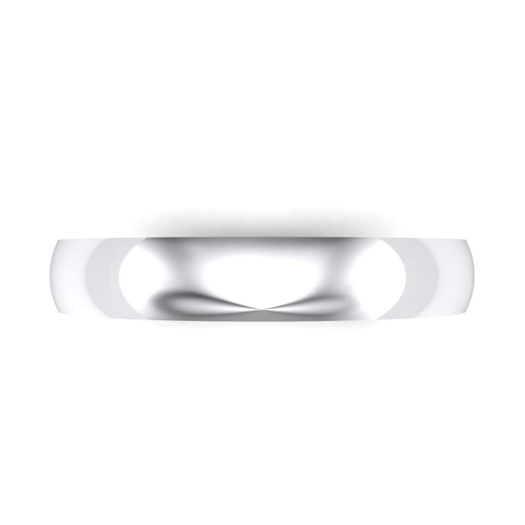 Classic Domed Wedding Ring (0 CTW) 4058 Render 1 01 Camera4 Metal 4 White Gold 0 Floor 0 Emitter Aqua Light 0