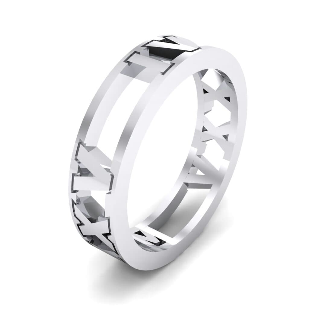 Roman Cutout Ring (0 CTW) 4087 Render 1 01 Camera1 Metal 4 White Gold 0 Floor 0 Emitter Aqua Light 0