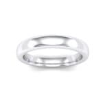 Classic Domed Wedding Ring (0 CTW) Top Dynamic View