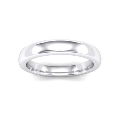 Classic Domed Wedding Ring (0 CTW) Top Dynamic View