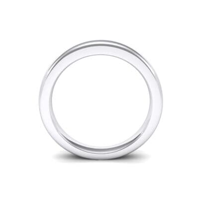 Classic Domed Wedding Ring (0 CTW) Side View