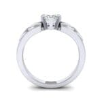 Celtic Six-Prong Diamond Engagement Ring (0.46 CTW) Side View