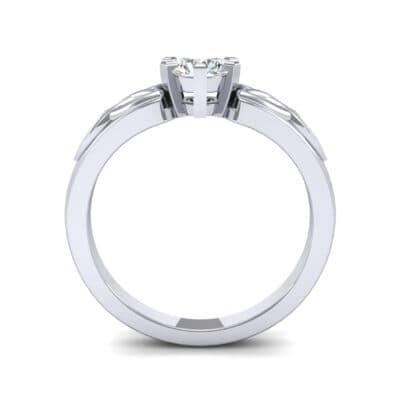Celtic Six-Prong Diamond Engagement Ring (0.46 CTW) Side View