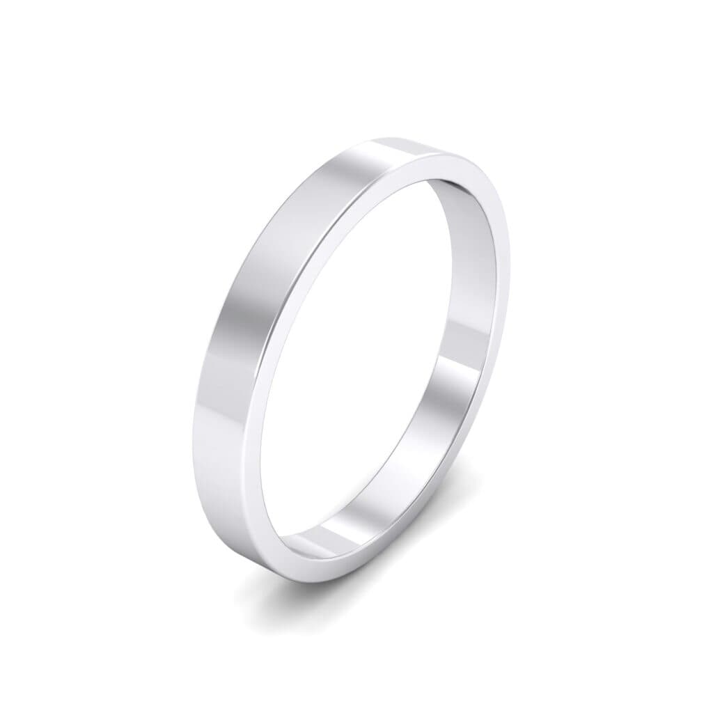 Classic Flat Ring (0 CTW) 4681 Render 1 01 Camera1 Metal 4 White Gold 0 Floor 0 Emitter Aqua Light 0