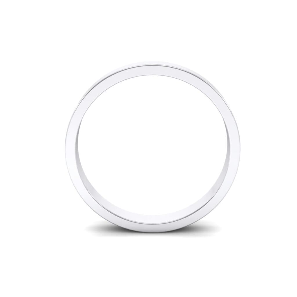 Classic Flat Ring (0 CTW) 4681 Render 1 01 Camera3 Metal 4 White Gold 0 Floor 0 Emitter Aqua Light 0