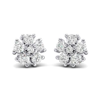 Petunia Crystal Earrings (0 CTW) Perspective View