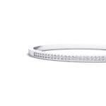 Pave Row Crystal Bangle (0.5 CTW) Top Dynamic View