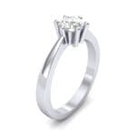 Six-Prong Diamond Engagement Ring (0.93 CTW) Perspective View