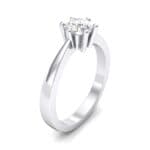 Six-Prong Diamond Engagement Ring (0.93 CTW) Perspective View