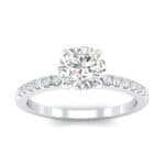 Channel-Set Crystal Ring (0.23 CTW) Top Dynamic View