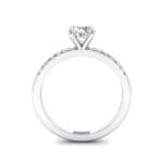 Channel-Set Crystal Ring (0.23 CTW) Side View