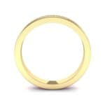 Light Flat-Sided Pave Ruby Eternity Ring (0.63 CTW) Side View