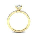 Princess-Cut Diamond Engagement Ring (0.67 CTW) Side View