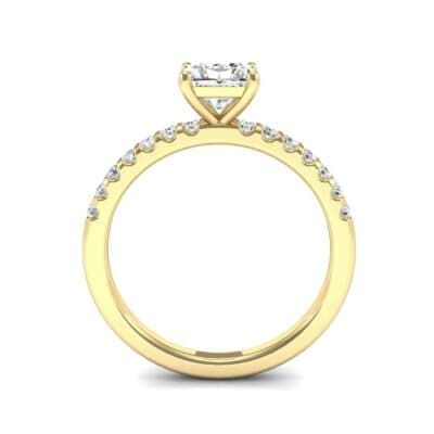 Princess-Cut Diamond Engagement Ring (0.67 CTW) Side View