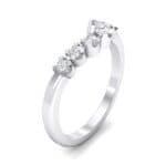 Seven-Stone Constellation Crystal Ring (0 CTW) Perspective View