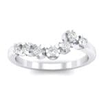 Seven-Stone Constellation Crystal Ring (0 CTW) Top Dynamic View