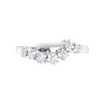 Seven-Stone Constellation Crystal Ring (0 CTW) Top Flat View