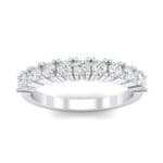 Arielle Prong-Set Crystal Ring (0.39 CTW) Top Dynamic View