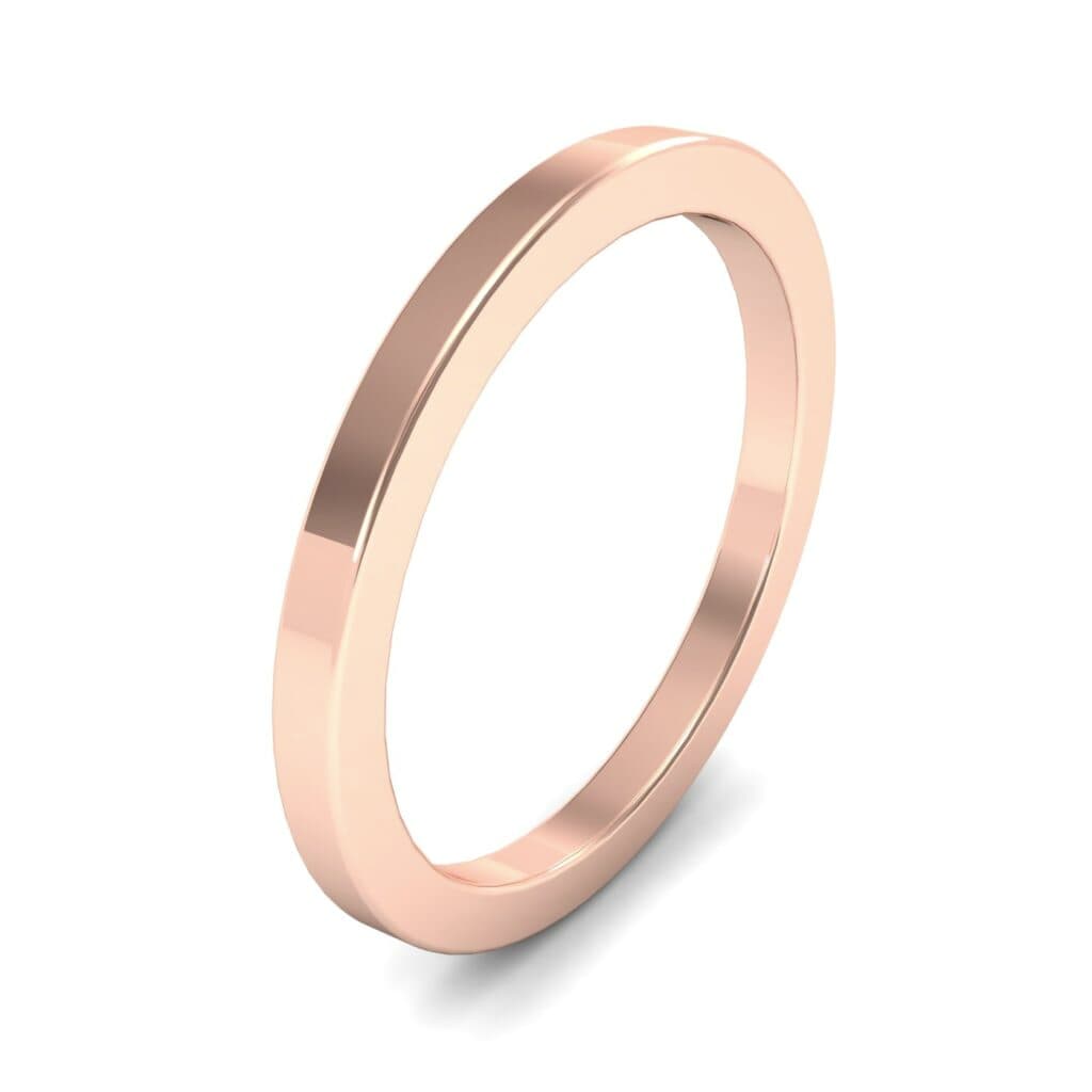 Flat Ring (0 CTW) 5593 Render 1 01 Camera1 Metal 2 Rose Gold 0 Floor 0 Emitter Aqua Light 0