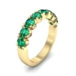 Coronet Emerald Ring (0.52 CTW) Perspective View