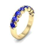 Coronet Blue Sapphire Ring (0.52 CTW) Perspective View