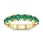 Coronet Emerald Ring (0.52 CTW) Top Dynamic View