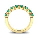 Coronet Emerald Ring (0.52 CTW) Side View
