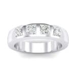 Quattro Princess-Cut Diamond Ring (0.72 CTW) Top Dynamic View