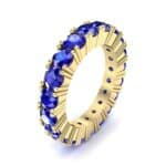 Aria Tapered Blue Sapphire Eternity Ring (2.2 CTW) Perspective View