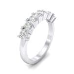 Luxe Seven-Stone Crystal Ring (0.77 CTW) Perspective View