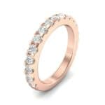 Luxe Scalloped Pave Diamond Ring (0.6 CTW) Perspective View
