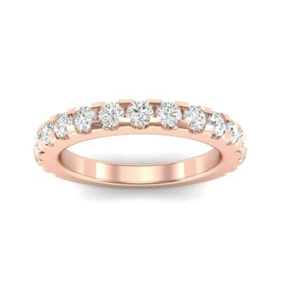 Luxe Scalloped Pave Diamond Ring (0.6 CTW) Top Dynamic View