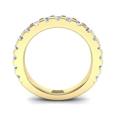 Luxe Scalloped Pave Diamond Ring (0.6 CTW) Side View