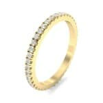 Felicity Pave Diamond Eternity Ring (0.44 CTW) Perspective View