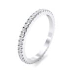 Felicity Pave Diamond Eternity Ring (0.44 CTW) Perspective View