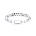 Felicity Pave Diamond Eternity Ring (0.44 CTW) Top Dynamic View