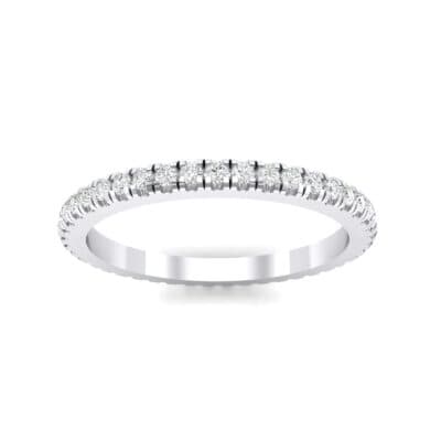 Felicity Pave Diamond Eternity Ring (0.44 CTW) Top Dynamic View