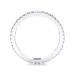 Felicity Pave Diamond Eternity Ring (0.44 CTW) Side View