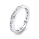 Channel-Set Crystal Eternity Ring (0.59 CTW) Perspective View