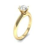 Petite Royale Six-Prong Solitaire Diamond Engagement Ring (0.84 CTW) Perspective View
