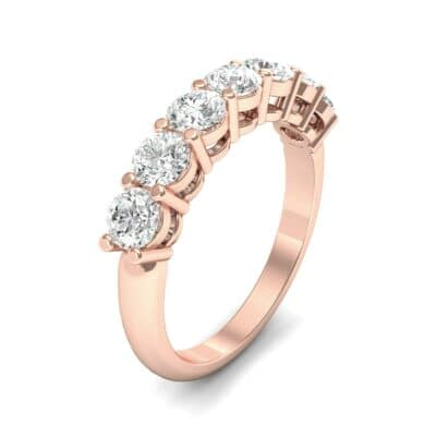 Shared-Prong Seven-Stone Diamond Ring (1.47 CTW) Perspective View